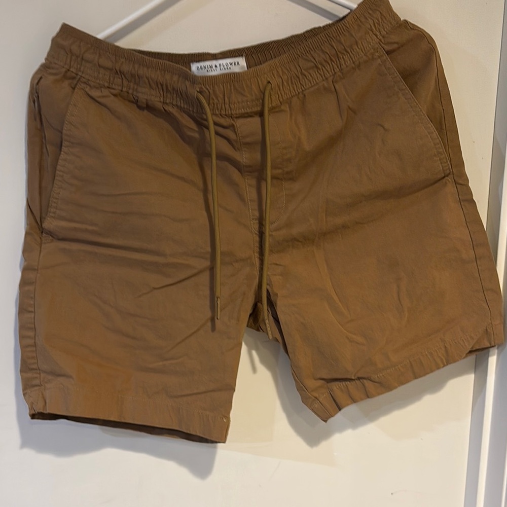 Brown Casual Men Short